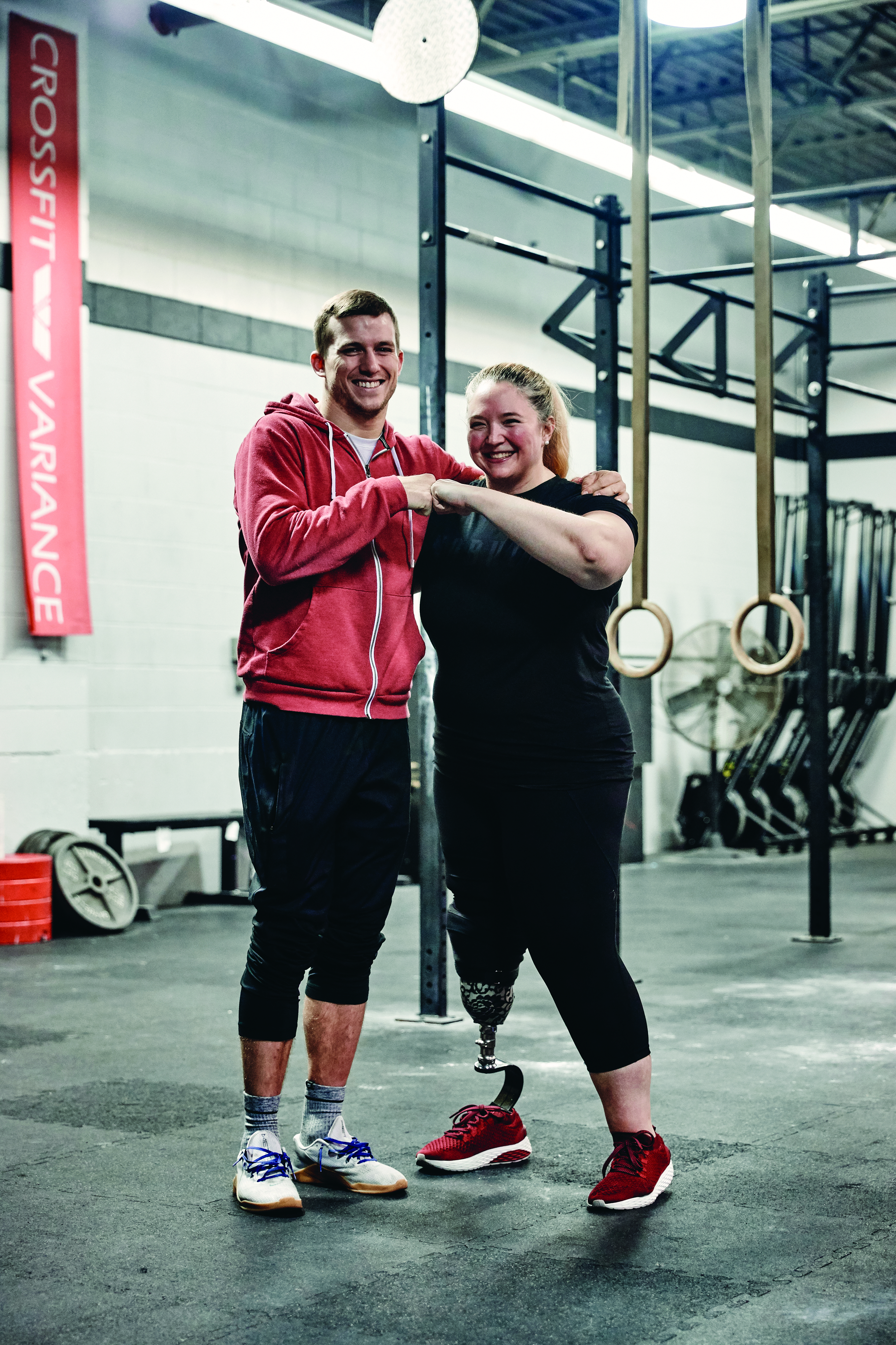 Living and competing adaptively abled is a team endeavor.