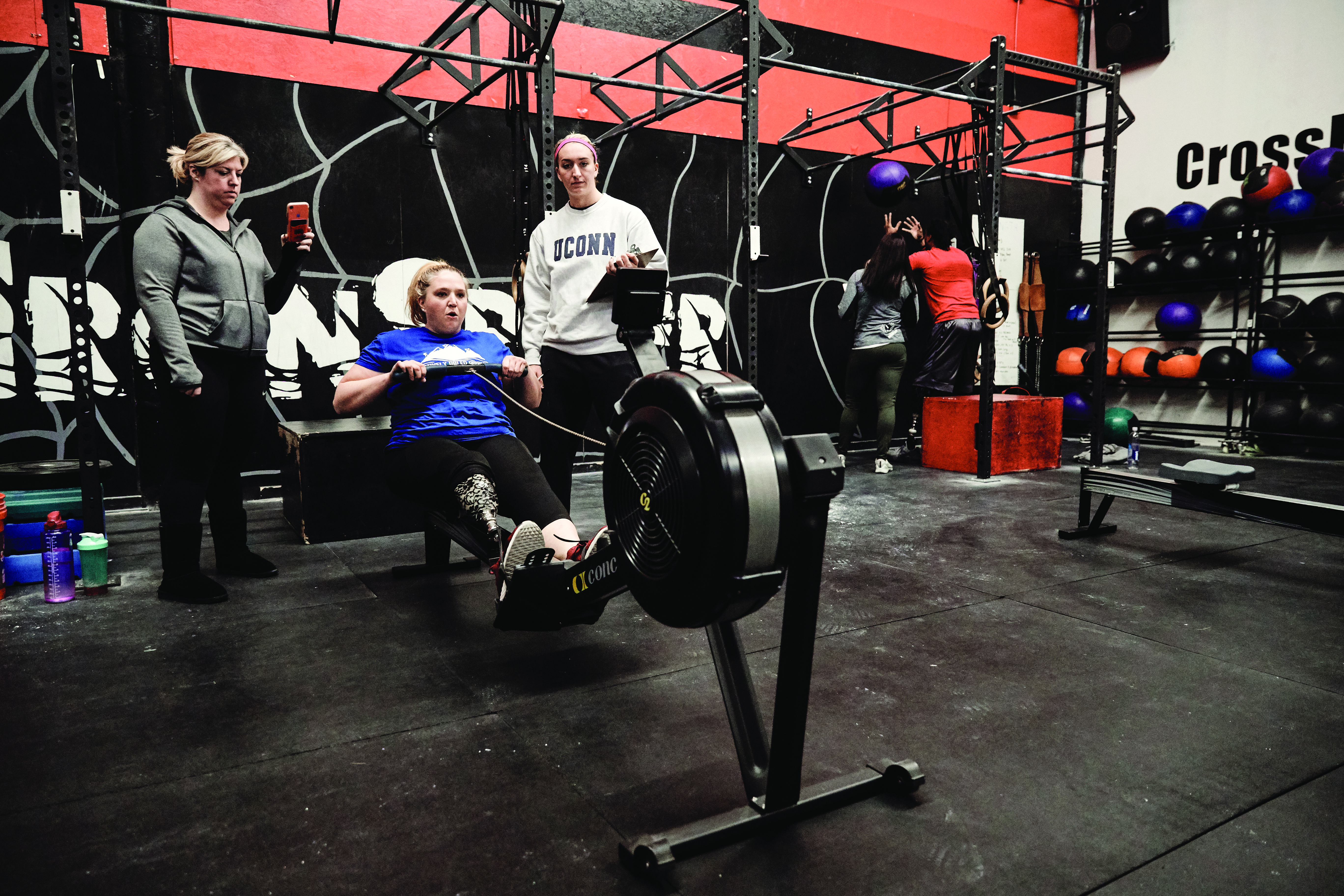 These images represent people who have supported DeChellis through this reset stage of her life