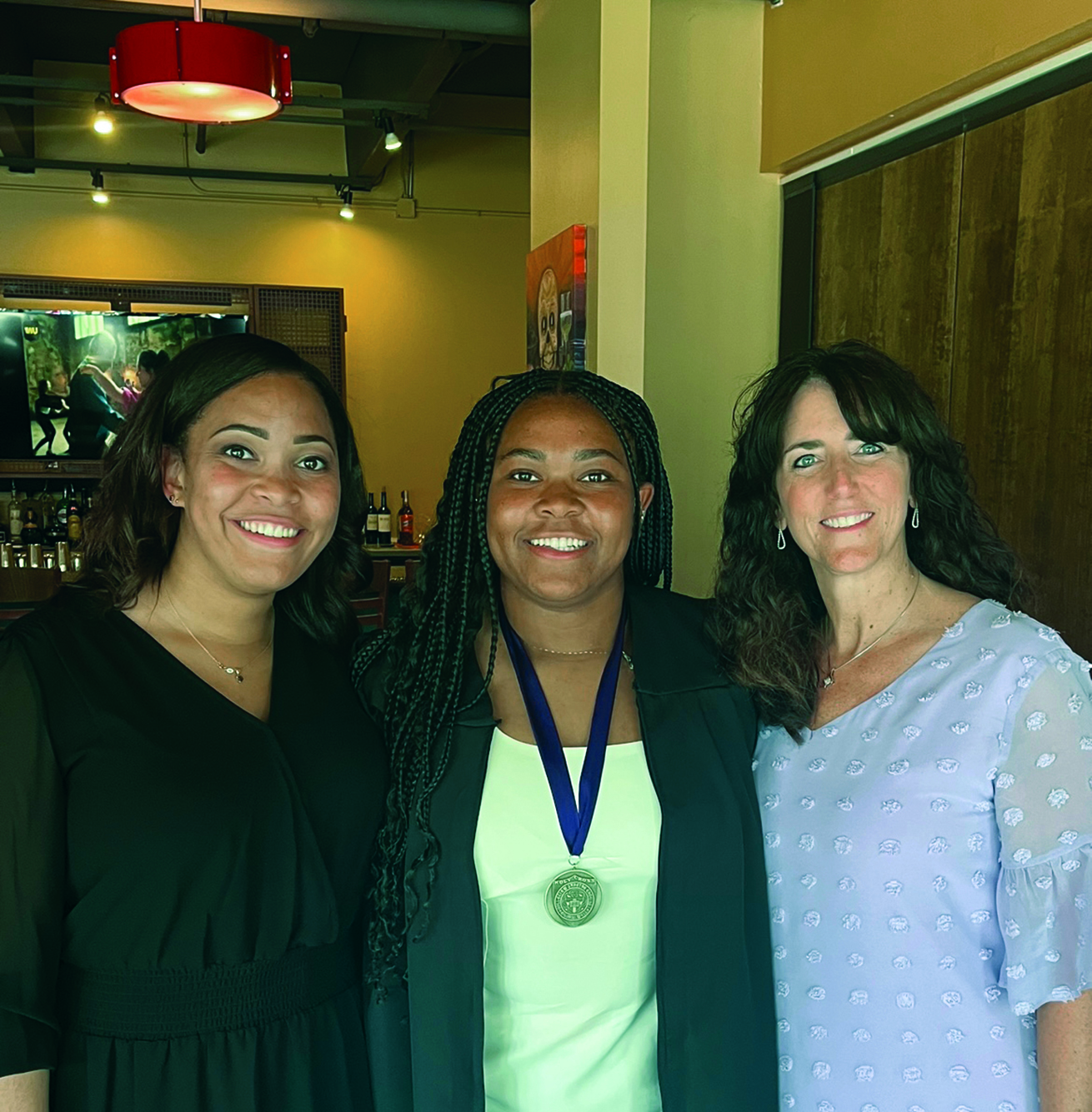 Payton Shubrick, Jordyn Shubrick, and Sandra Burke