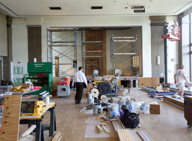 Hogan Ballroom renovation
