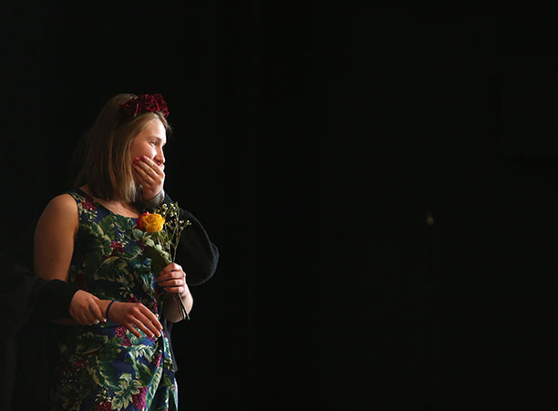 Students from Littleton High School act out the myth of Persephone and Hades