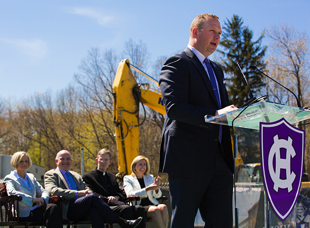 2016 Luth Athletic Complex Beam Signing Ceremony