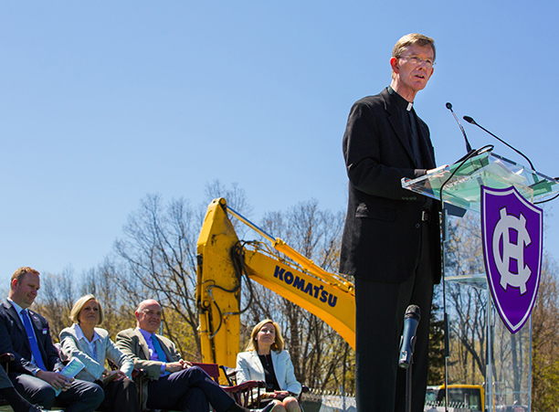 2016 Luth Athletic Complex Beam Signing Ceremony