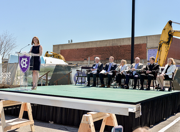 2016 Luth Athletic Complex Beam Signing Ceremony