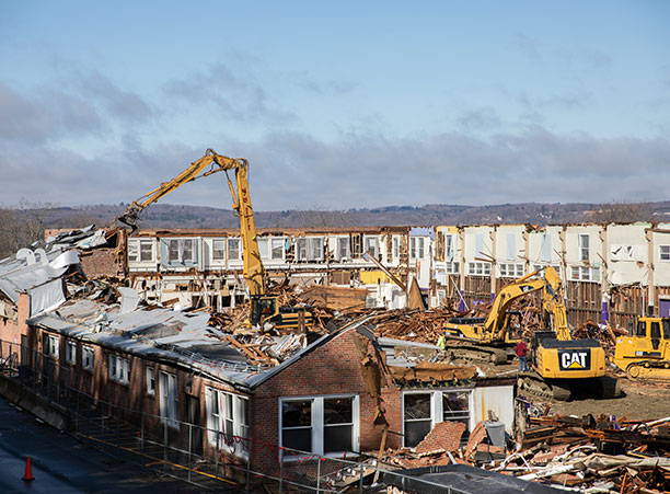 Photos: Holy Cross Makes Way for Joanne Chouinard-Luth Recreation and ...