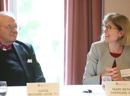 Mary Beth Sheridan talks to Judge Richard Leon