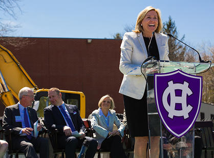 2016 Luth Athletic Complex Beam Signing Ceremony