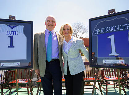 2016 Luth Athletic Complex Beam Signing Ceremony