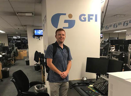 Joseph Prunty '19, an economics major, interns at GFI Group in New York, New York.