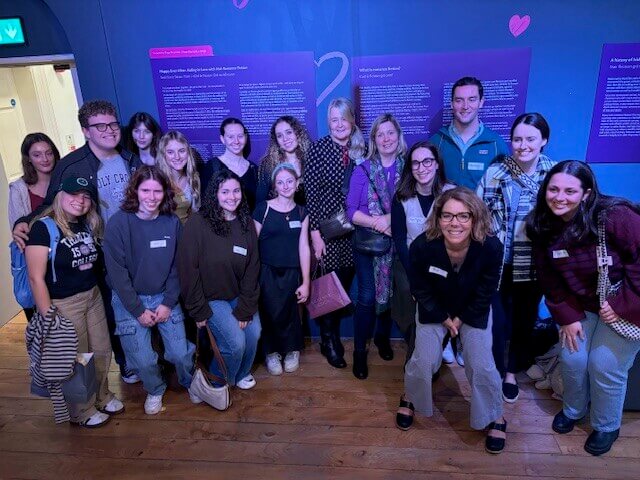 Teacher and students