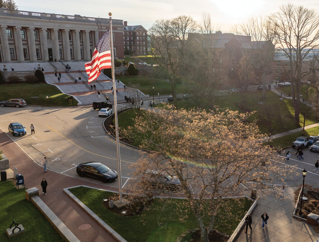 Aerial view of Linden Lane