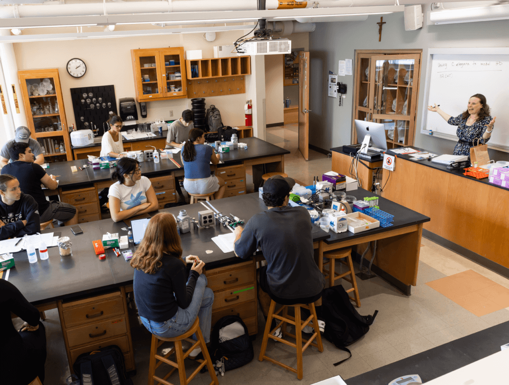 Science lab classroom