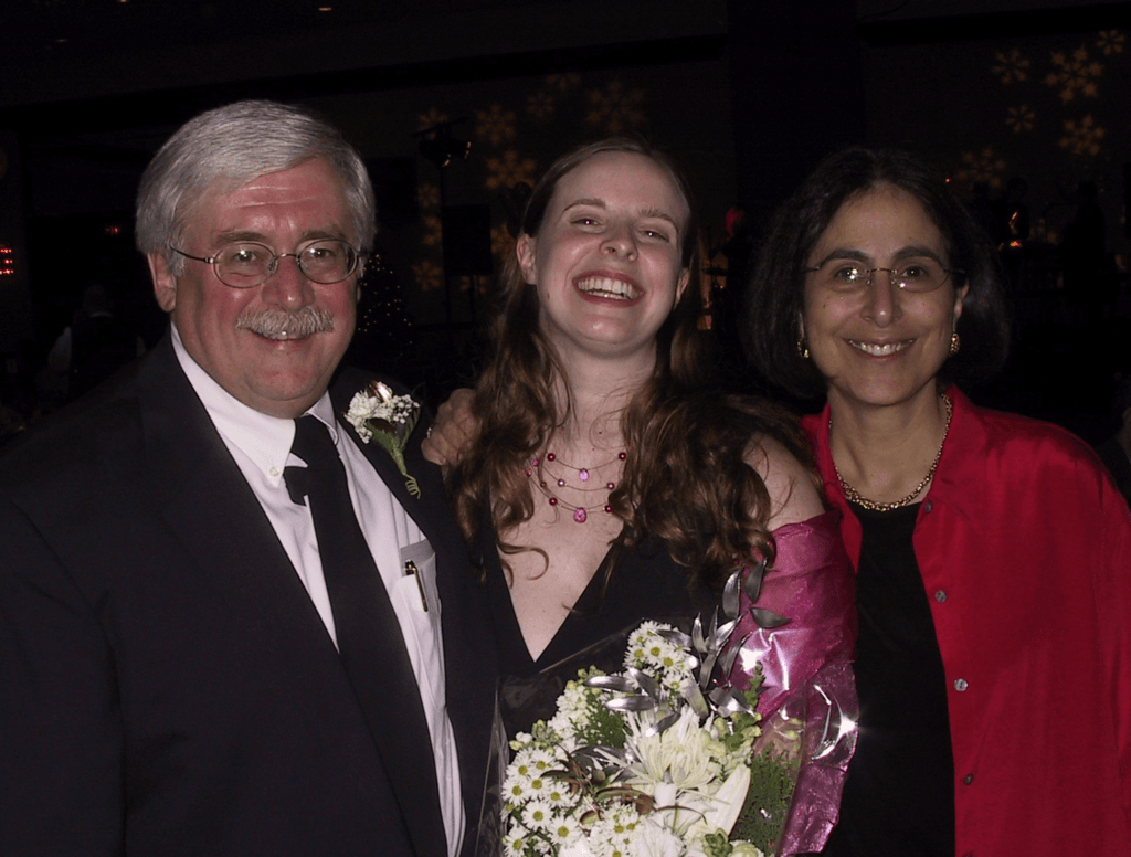 Tom Silhavy, Michelle Mondoux, and Ginger Zakian