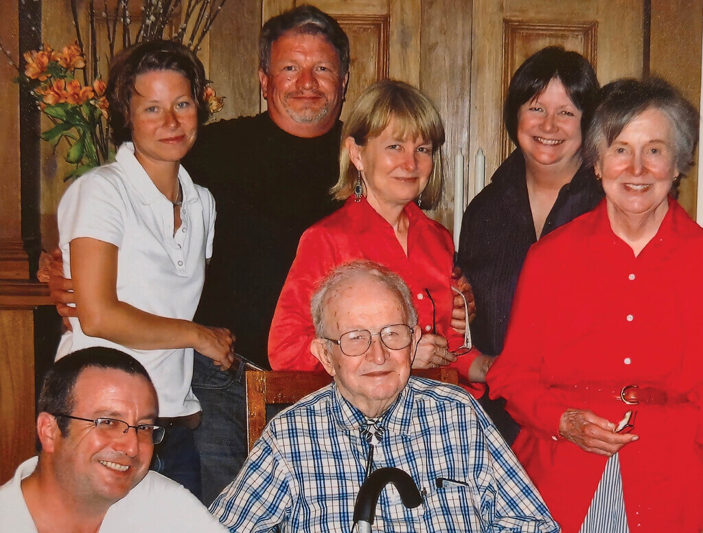 Bill Diamond and family