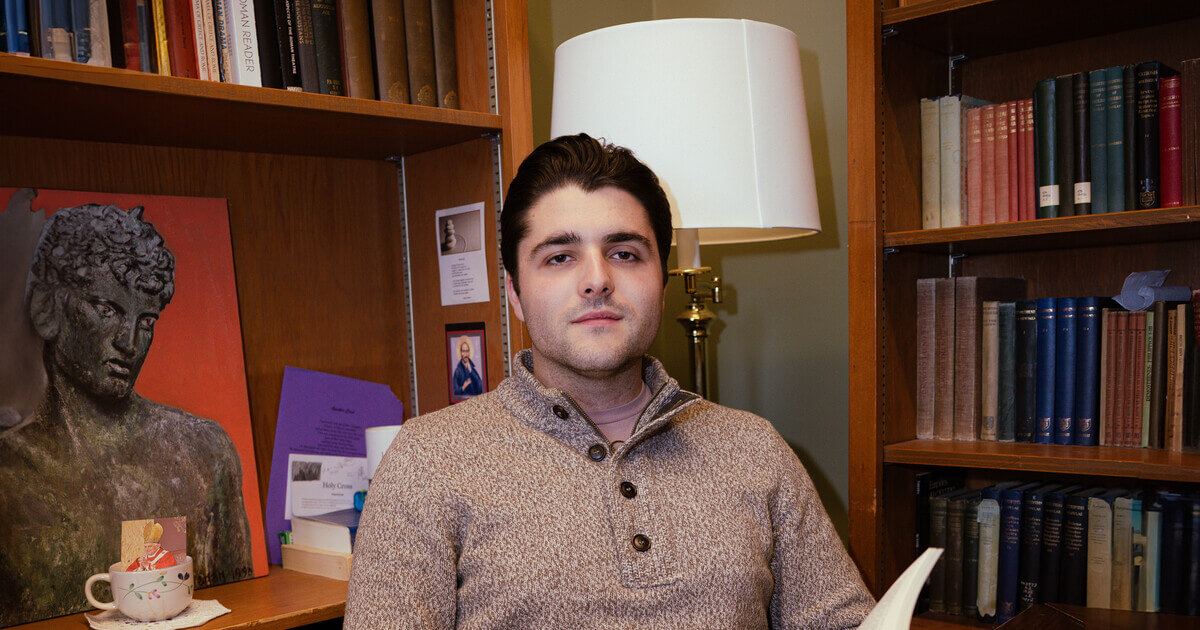 Griffin Blood ’26 Will Challenge Your Thinking About What It Is to Be A Person