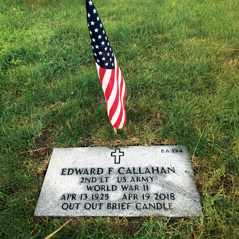 Headstone of Ed Callahan