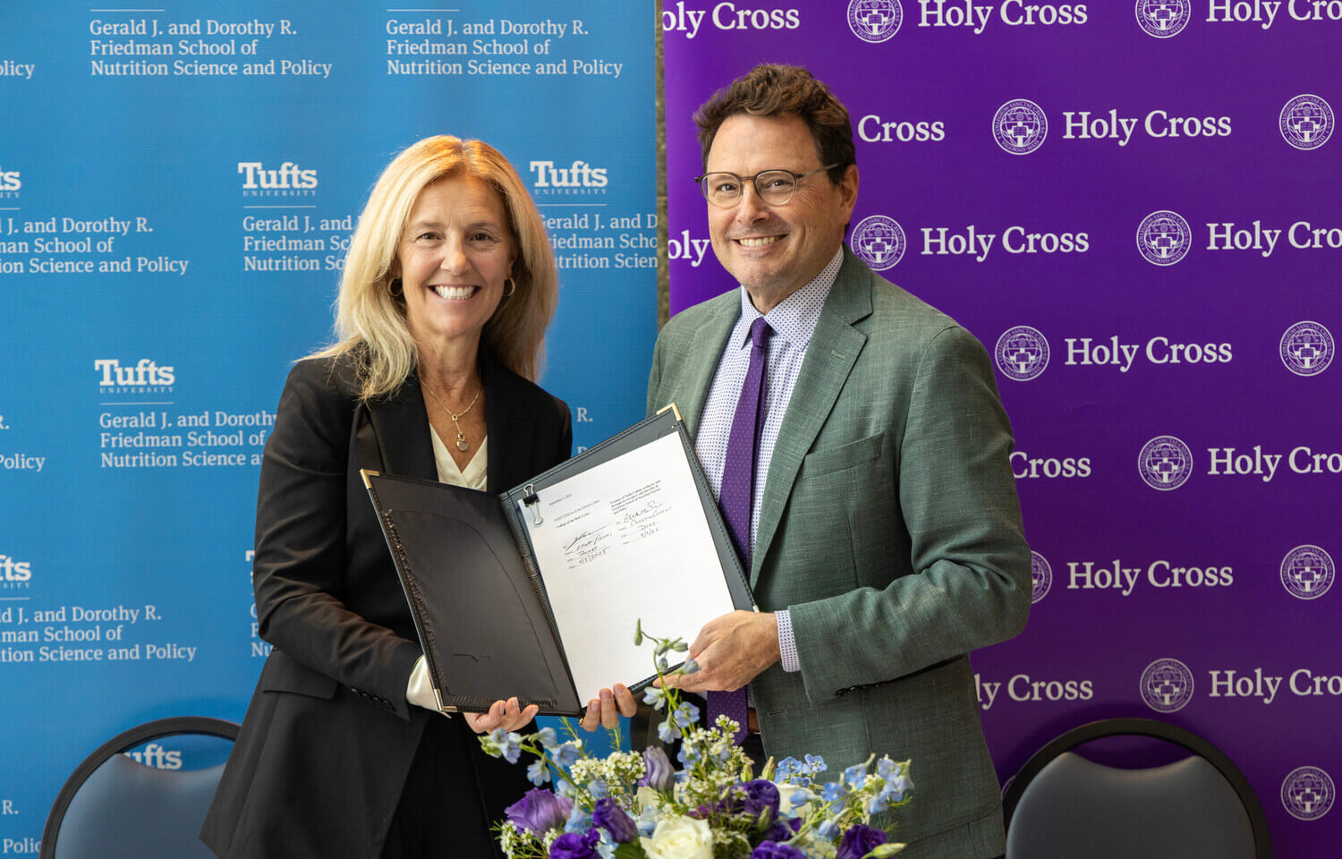 Christina Economos and Elliott Visconsi