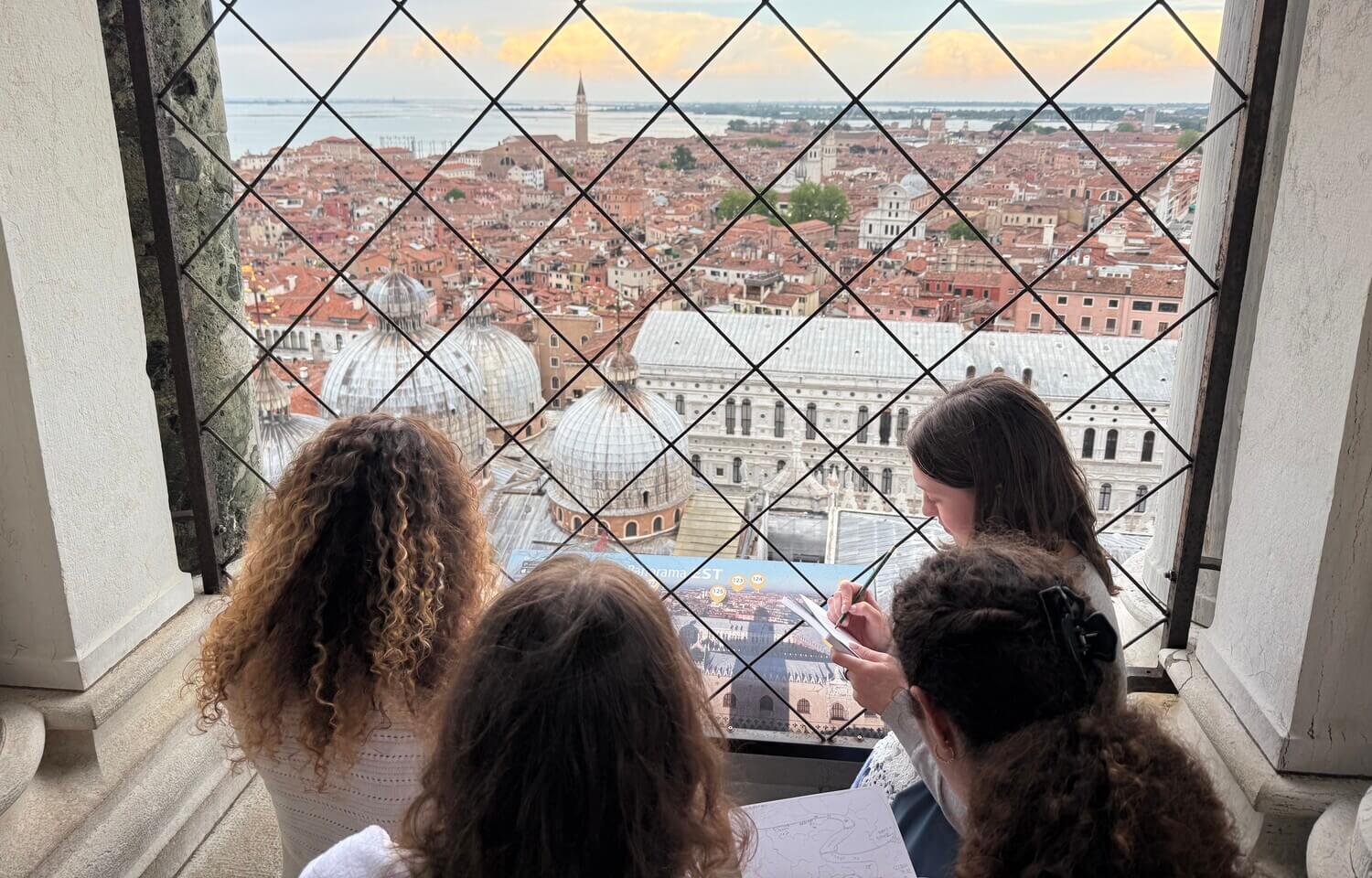 View of Venice from the Campanile