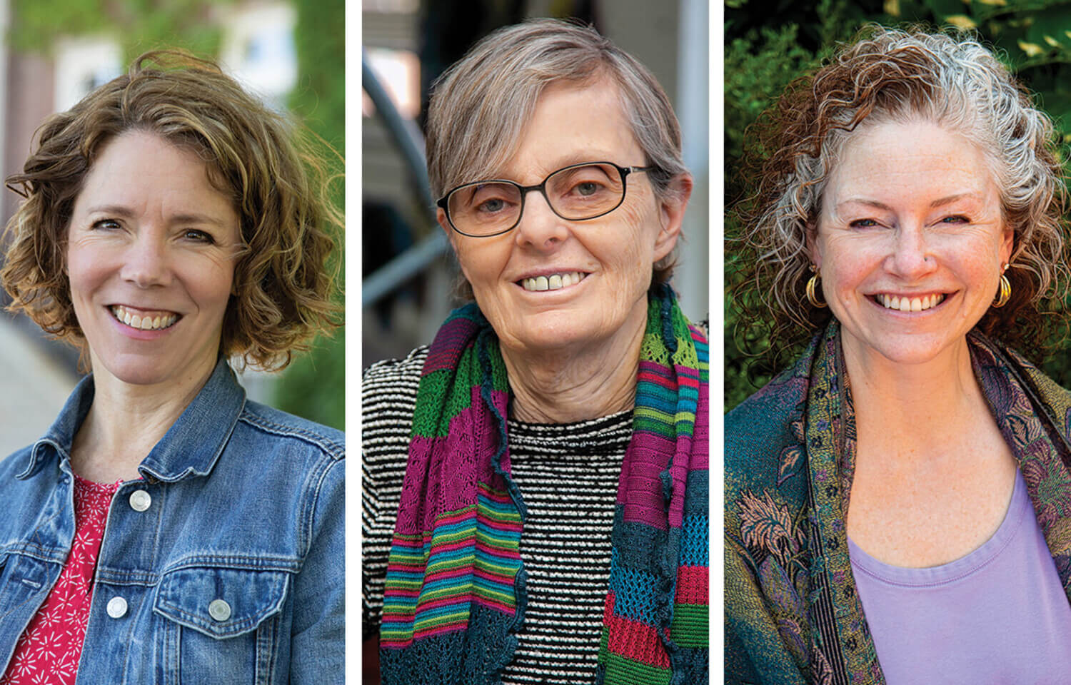 (Left to right) Paige Reynolds, Susan Schmidt, and Kendy Hess