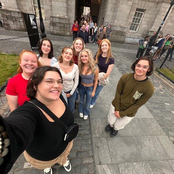 Elaine and friends in Dublin