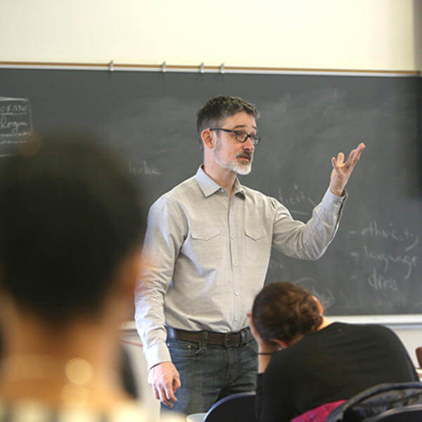 Jeremy Jones, assistant professor of anthropology. Photo by Tom Rettig