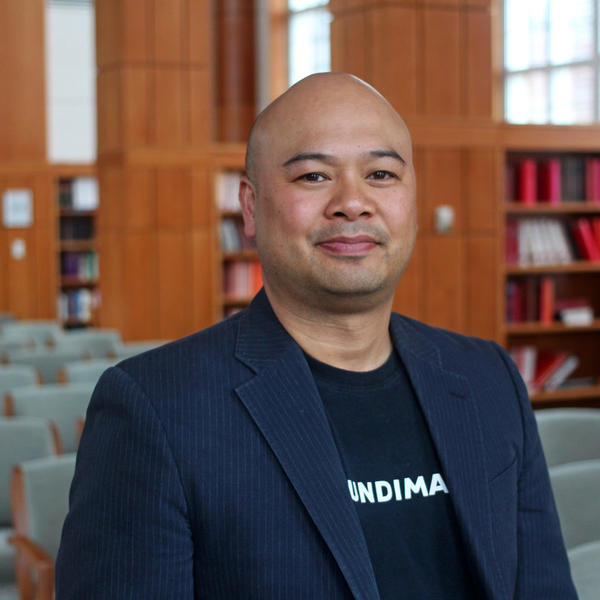Oliver de la Paz, associate professor of English. Photo by Austin Bosworth