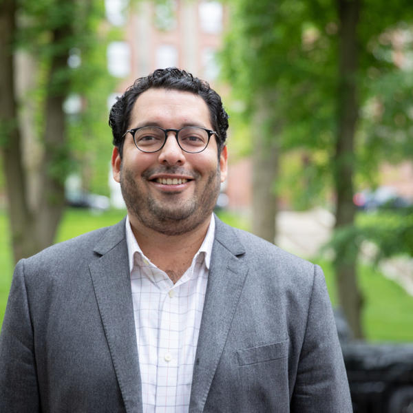 Juan Ramos, associate professor of Spanish. Photo by Avanell Chang
