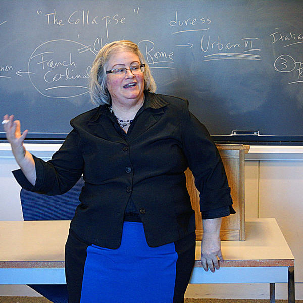 Joanne Pierce, professor of religious studies. Photo by John Buckingham