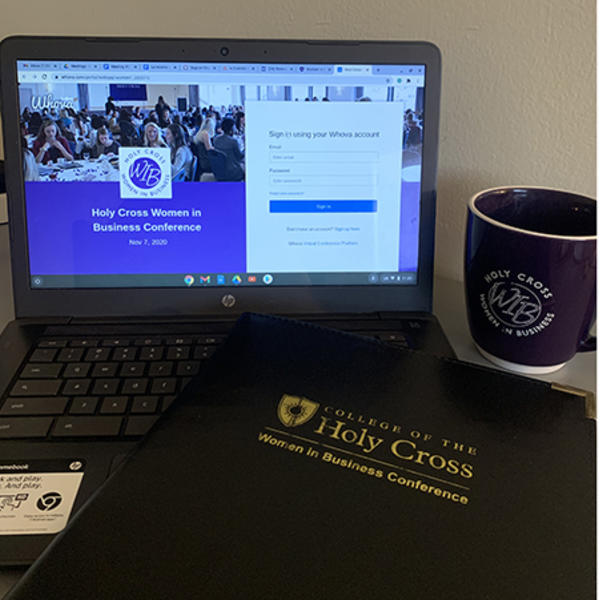 The Women in Business Conference took place virtually on November 7, 2020.