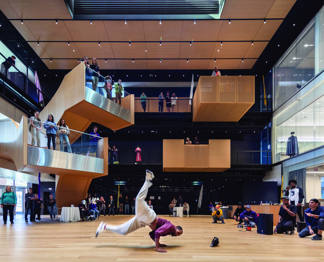 Interior photo of the Prior Performing Arts Center.