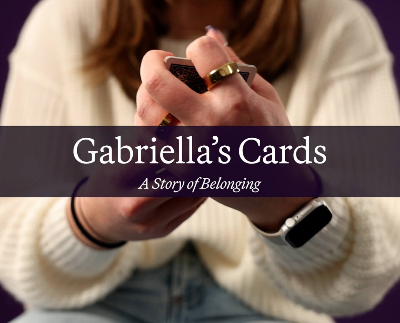 gabriella's cards: a story of belonging
