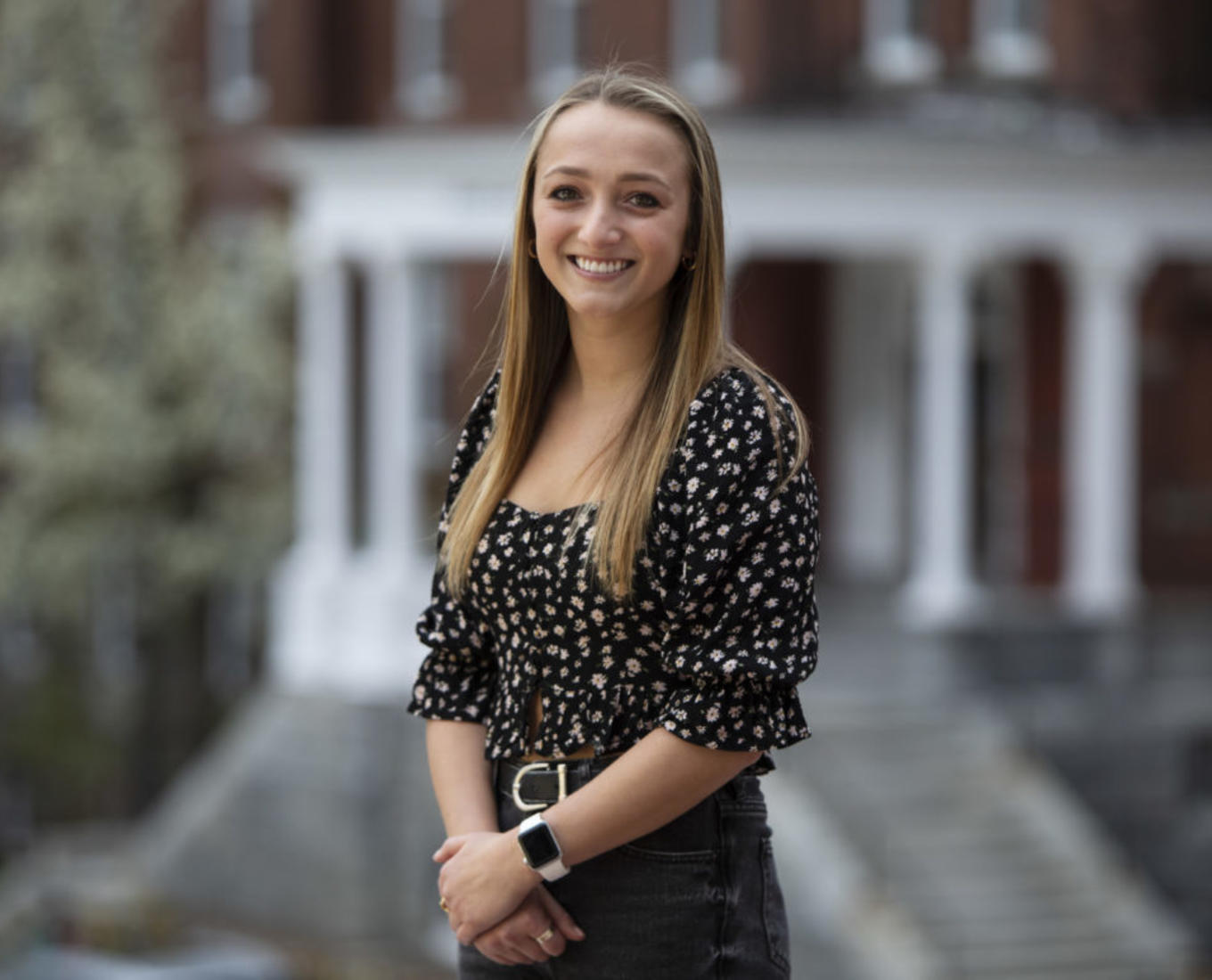 Rebecca Henion '22. Photo by Michael Ivins