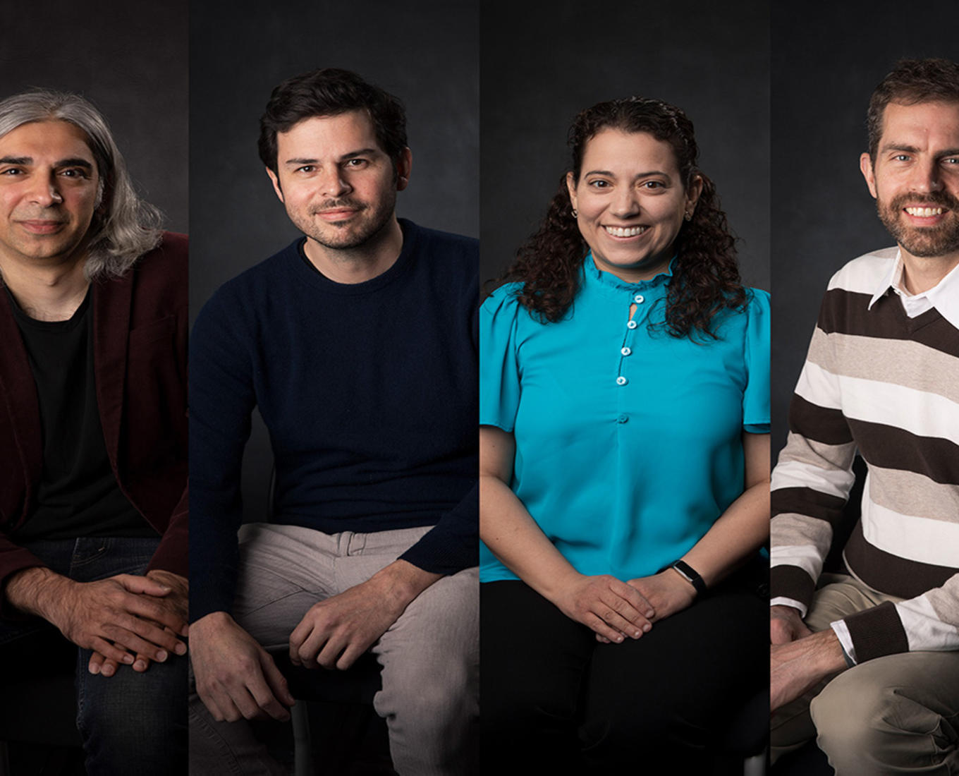 Four professors from Holy Cross