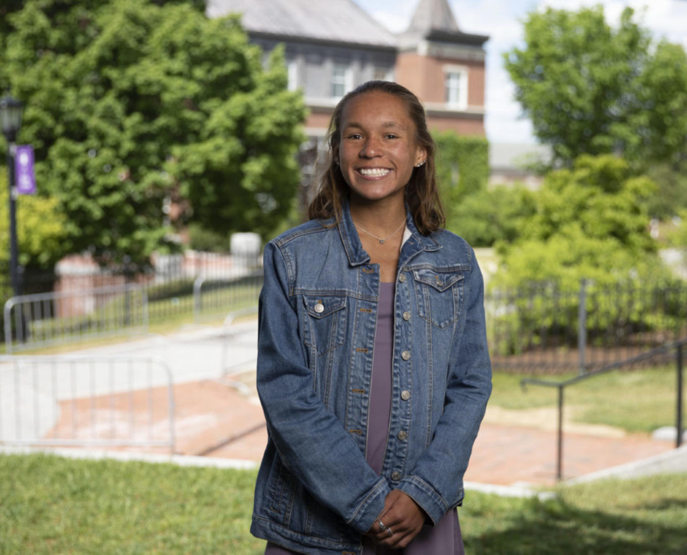 Brianna Cummings '22. Photo by Michael Ivins