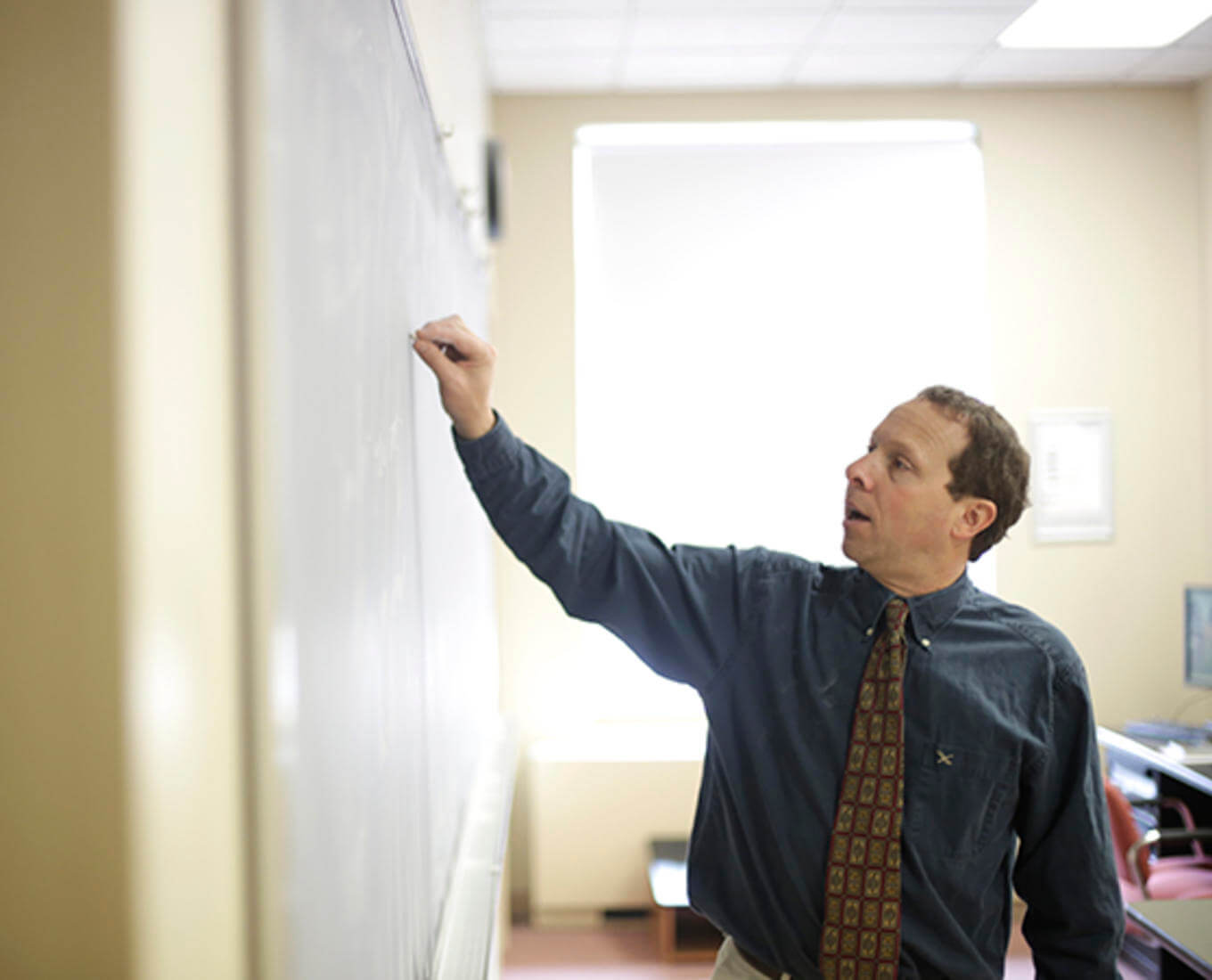 Victor Matheson, professor of economics. Photo by Tom Rettig