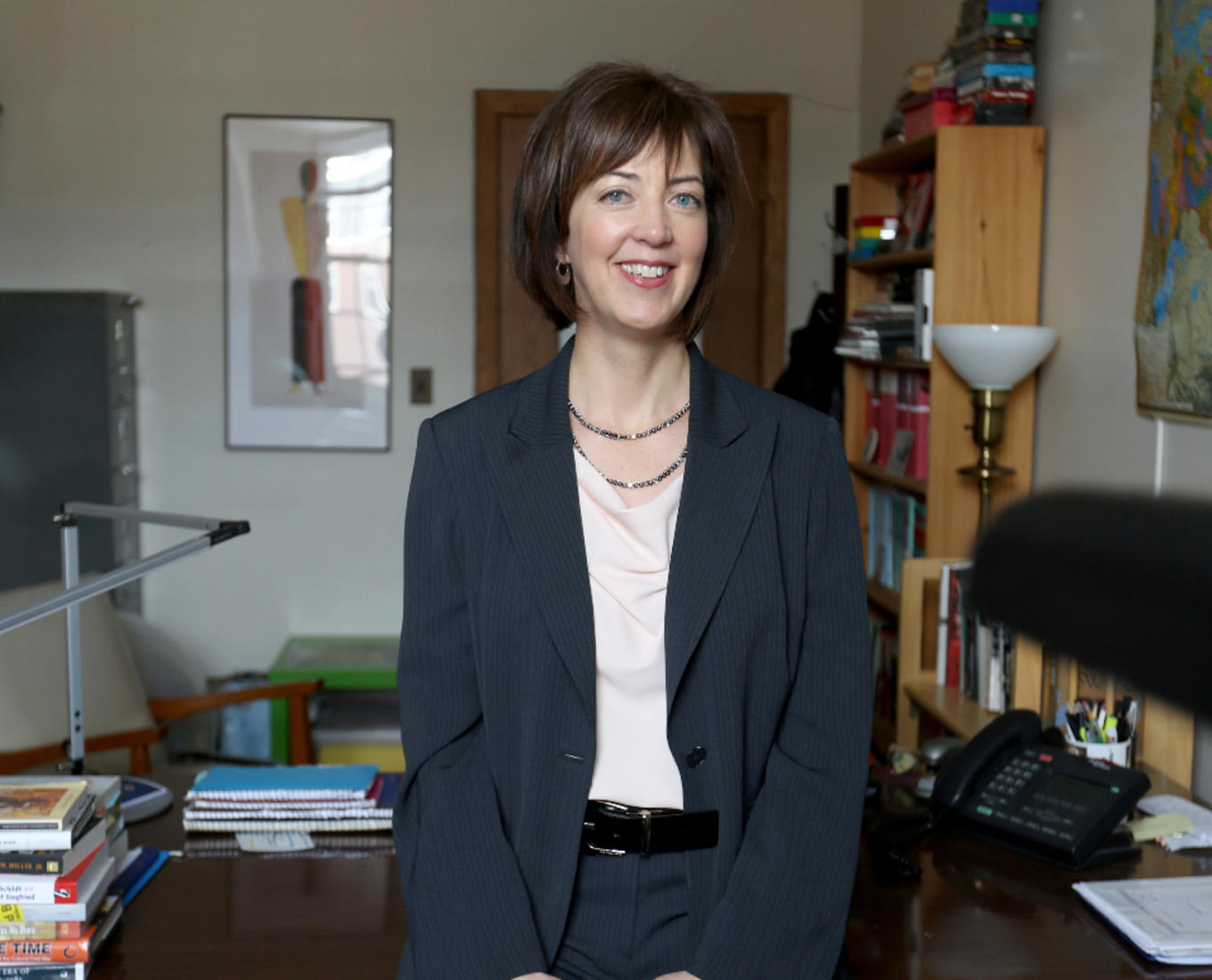 Cynthia Hooper, associate professor of history and director of Russian and Eastern European Studies at the College of the Holy Cross. Photo by Tom Rettig