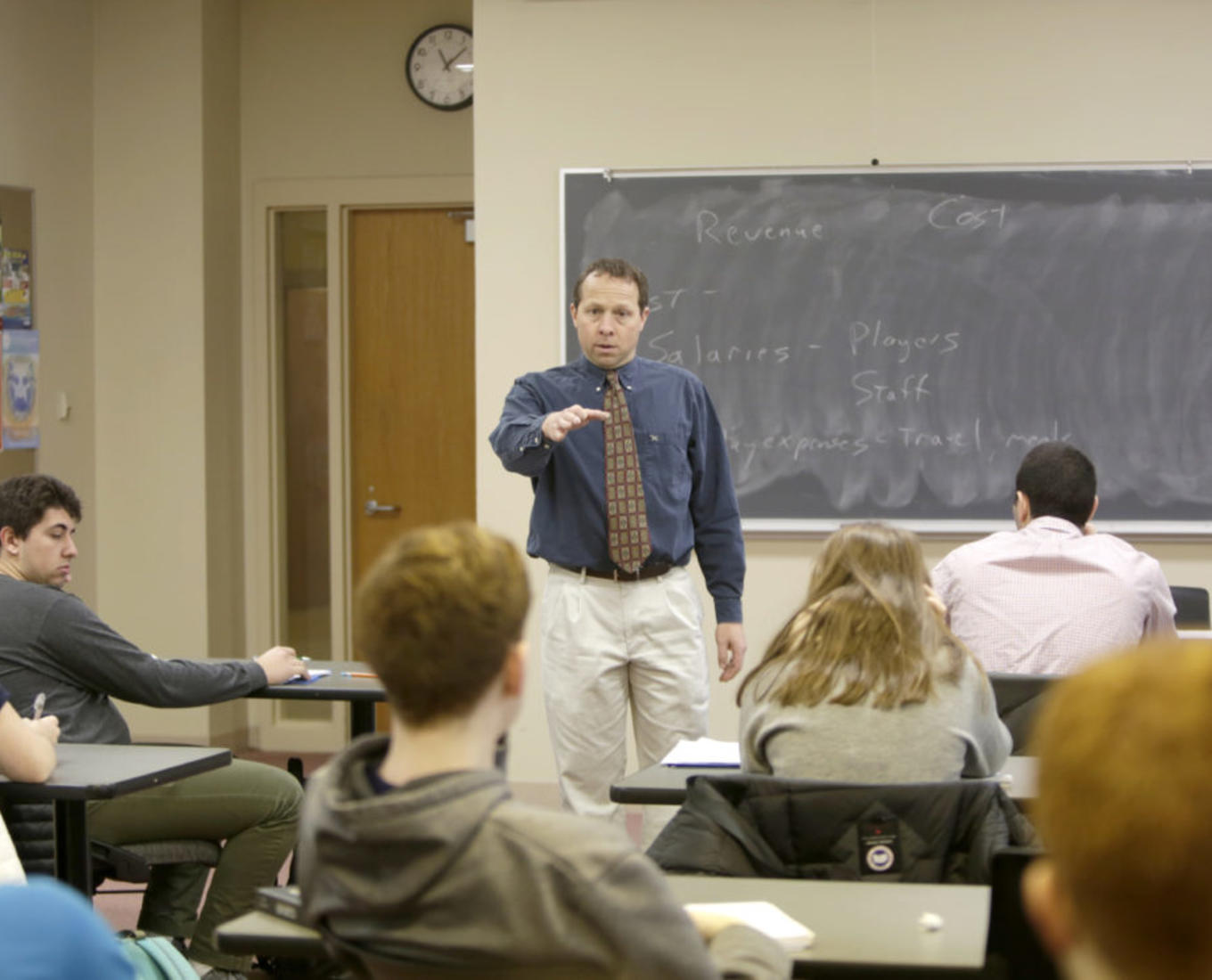 Victor Matheson, professor of economics. Photo by Tom Rettig