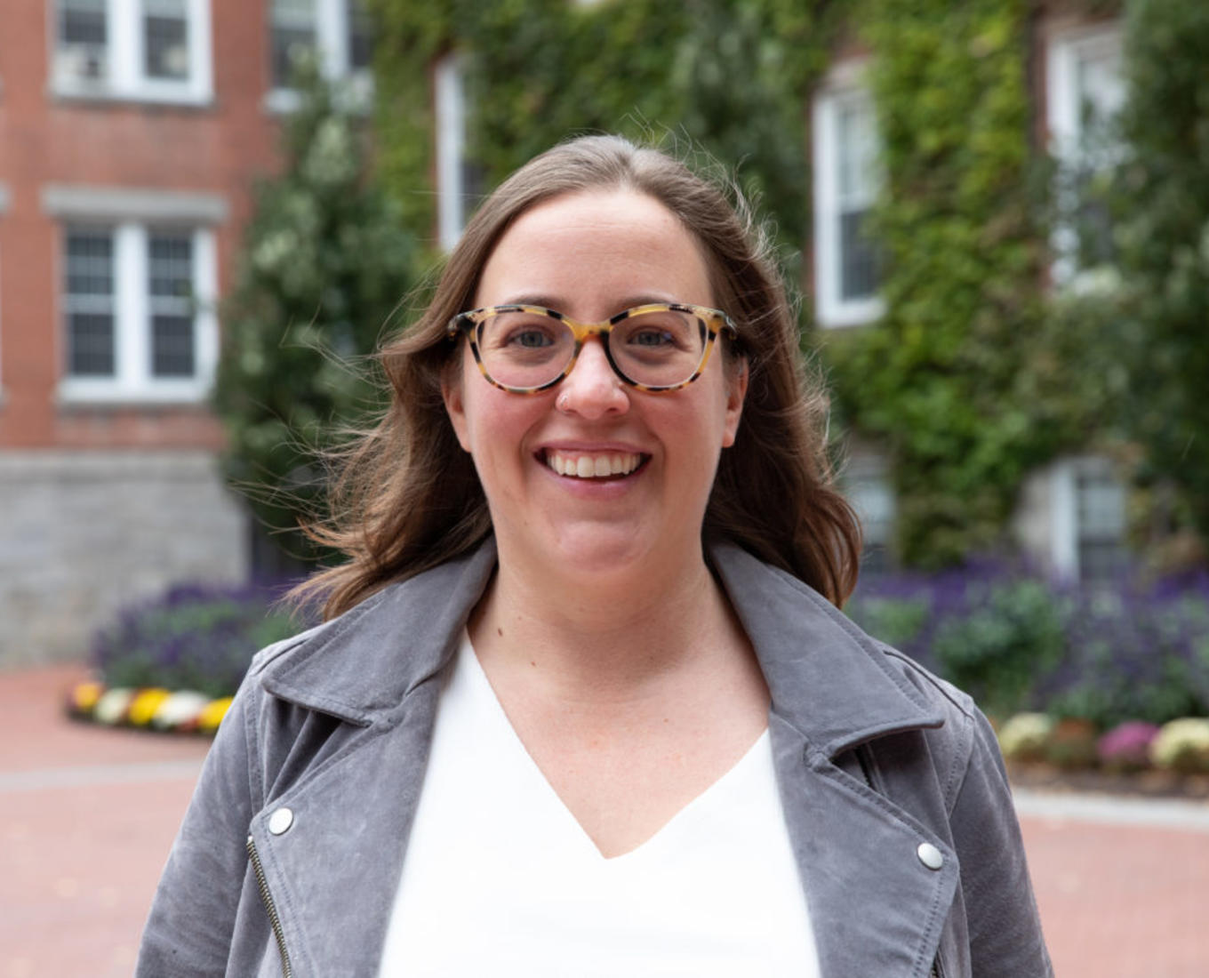 Sarah Klotz, assistant professor of English. Photo by Avanell Chang