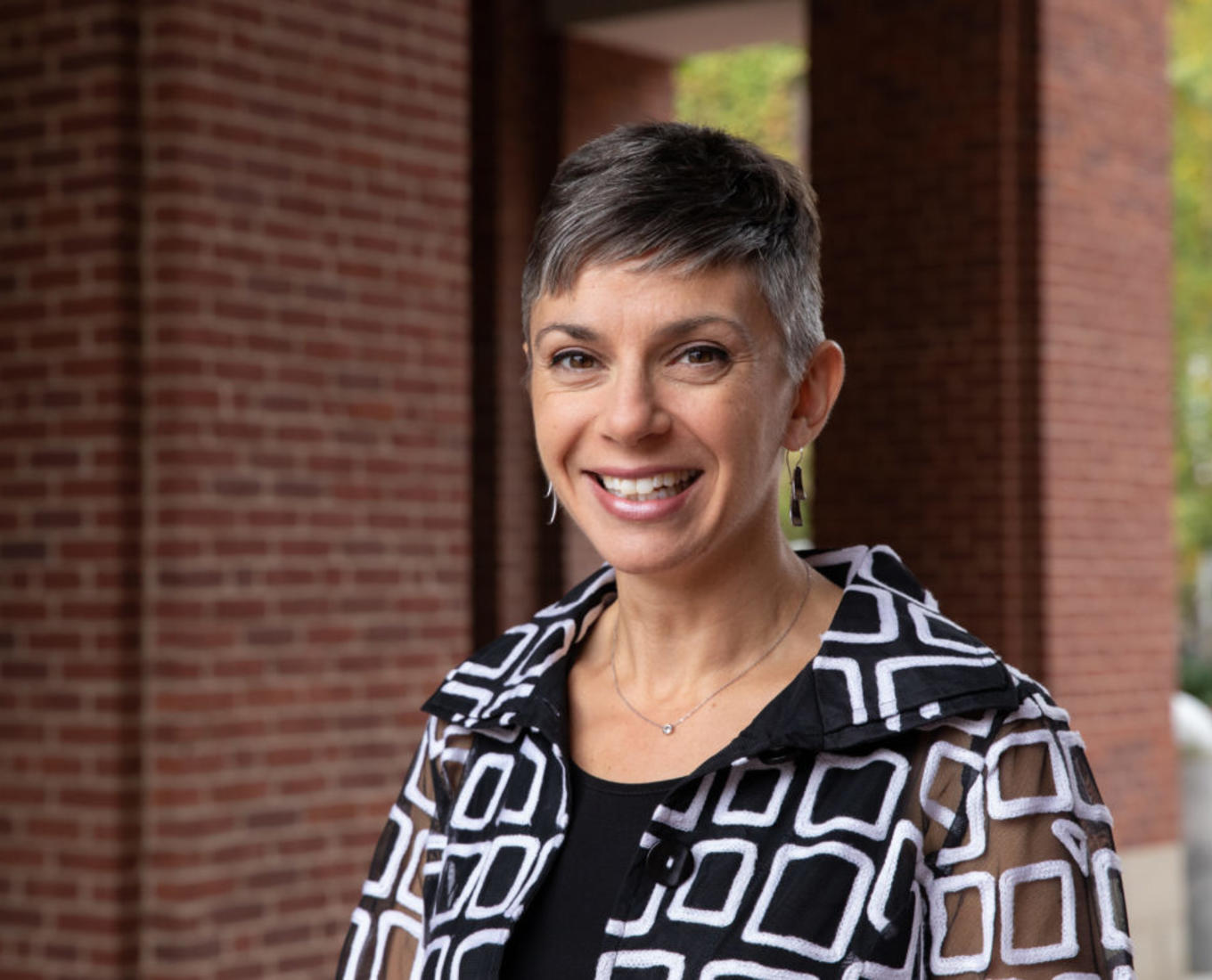 Amy D. Finstein, assistant professor of architectural history in the visual arts department. Photo by Avanell Chang