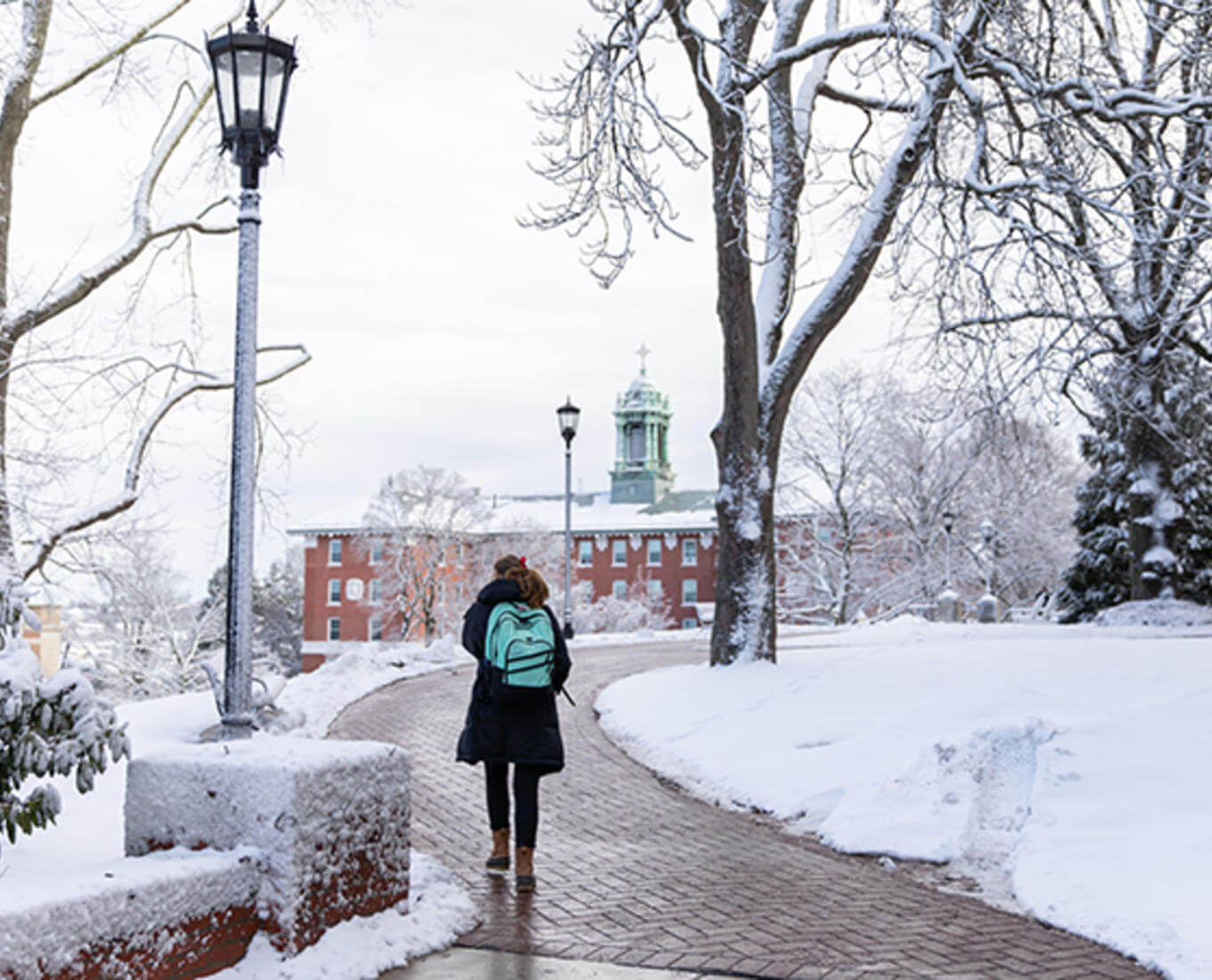 Holy Cross campus scenic. Photo by Avanell Brock