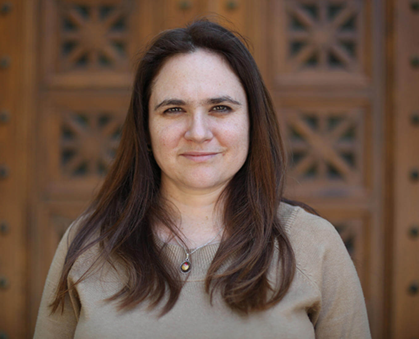 Selina Gallo-Cruz, associate professor of sociology. Photo by Tom Rettig