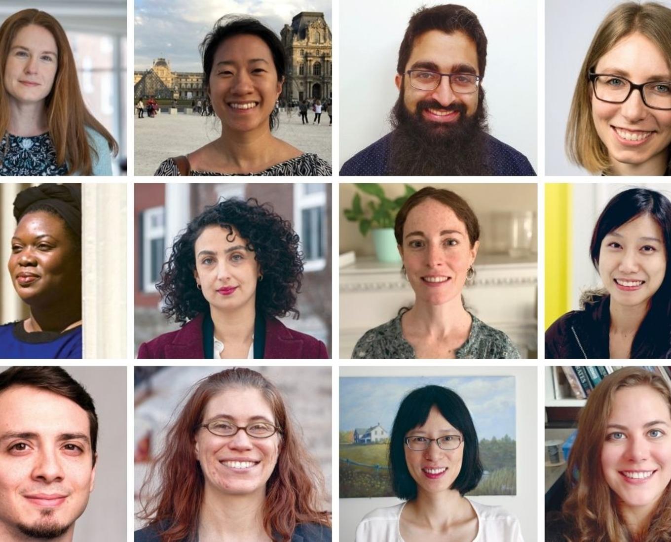 collage of faculty headshots