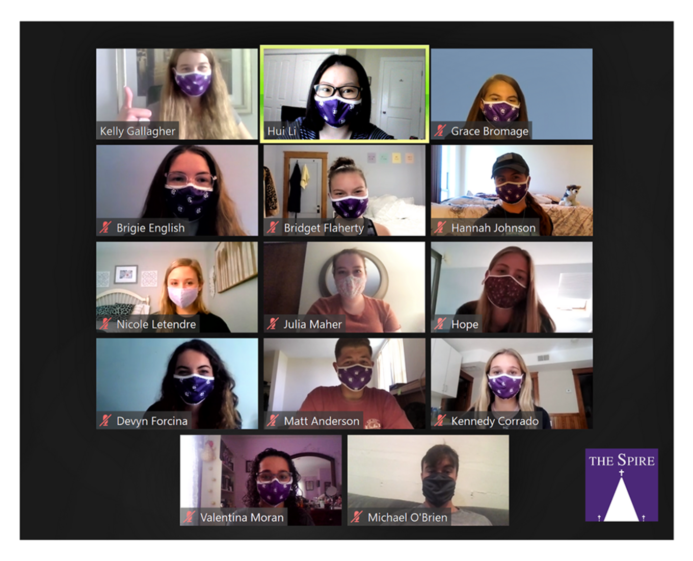 The Spire staff