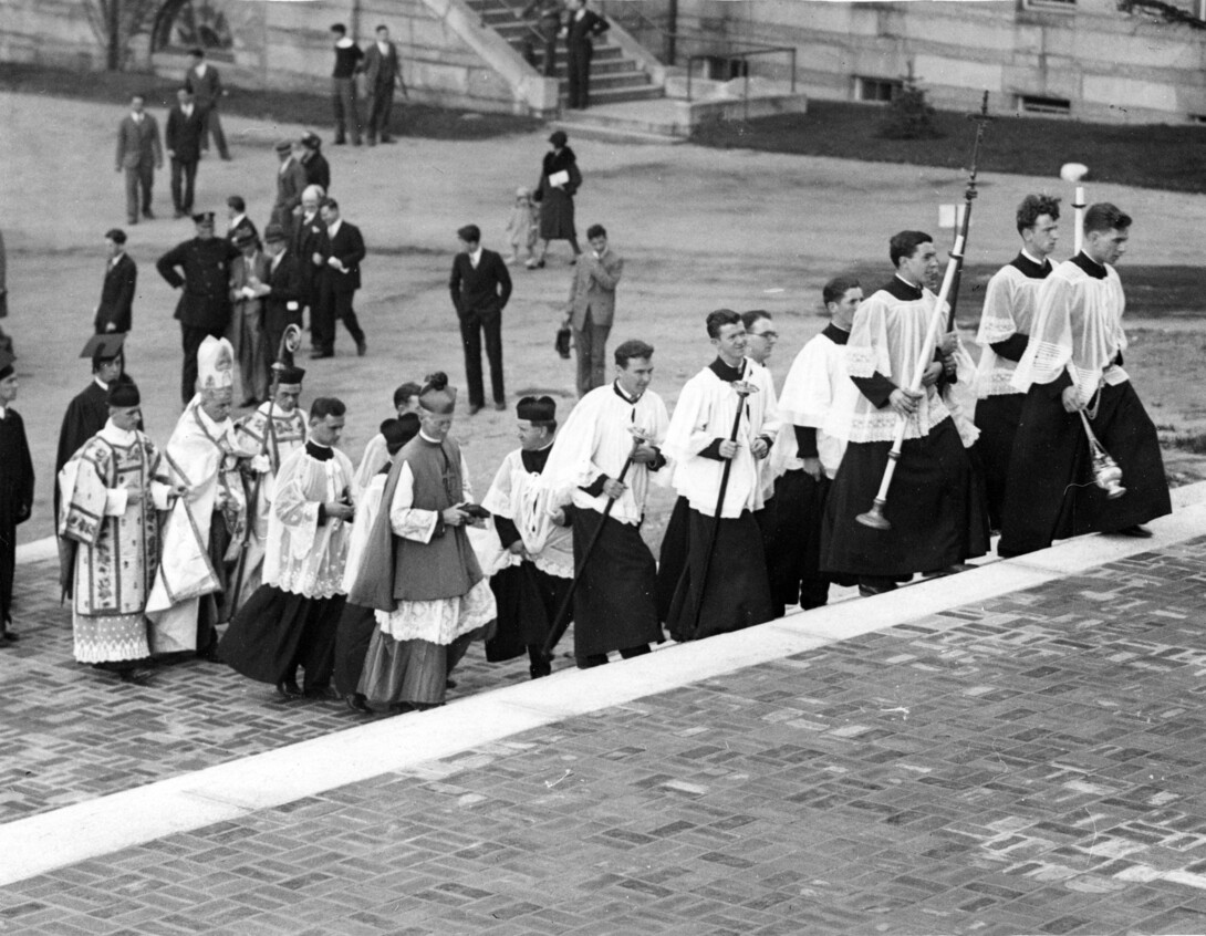 Procession of priests