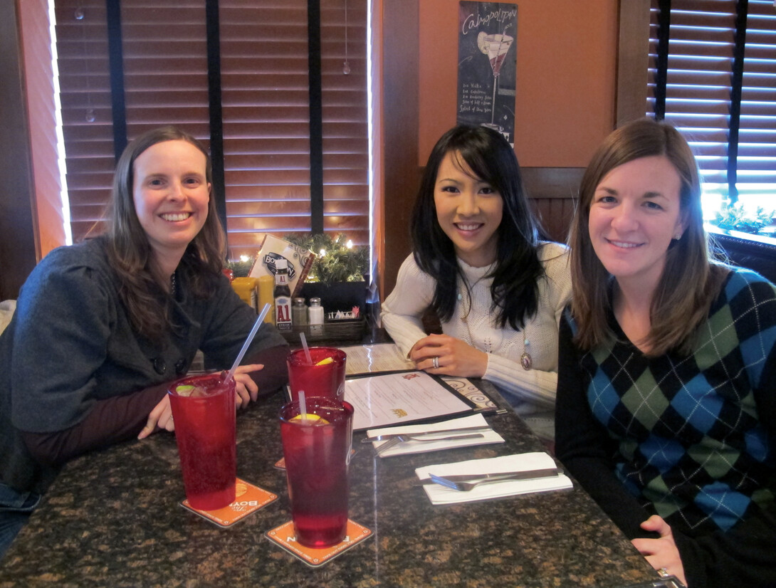 Michelle Mondoux, Flo Anggoro, and Amber Hupp